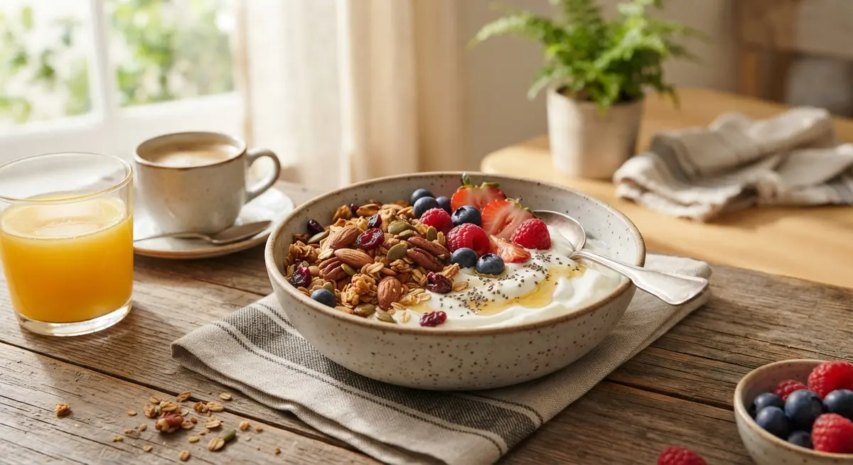 Yogurt with Granola